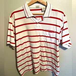Vintage 1980s South Channel Striped Polo